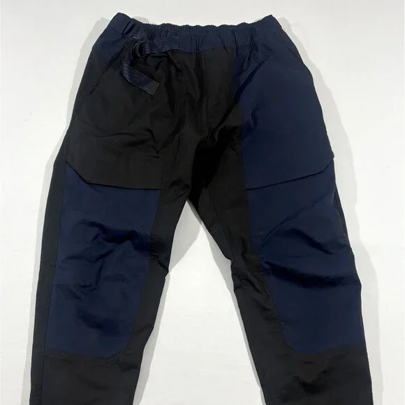 Nike Tech Pack Pants Mens Blue Black Jogger Belted Cargo Pockets Tapered Sz M - Picture 2 of 14